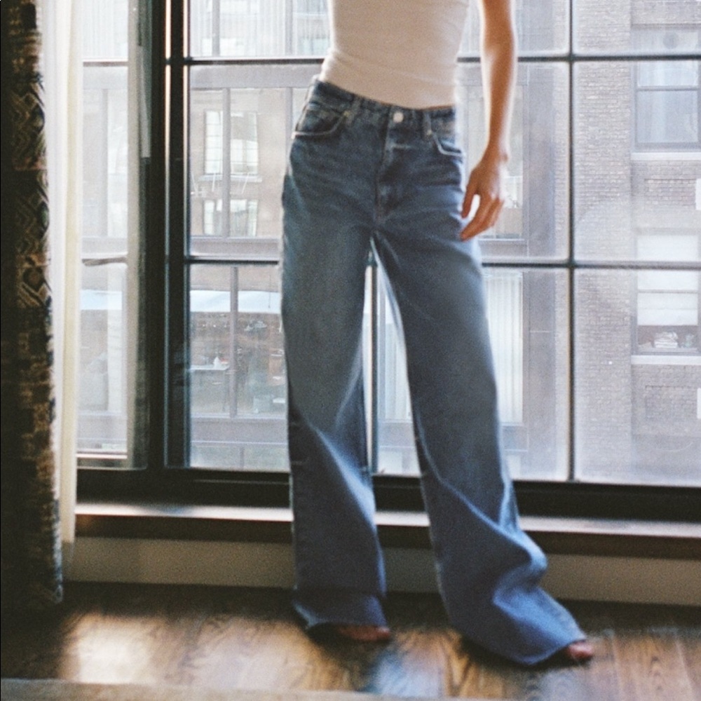 Zara Wide Leg Jean